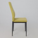 Стул OREO, темно-фисташковый велюр HLR-52/черный